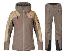Dámský lyžařský komplet Ritta Fossil/lark + Bons Fossil