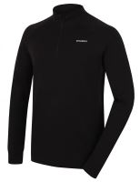 Mikina Husky Aron Zip M Black (1)