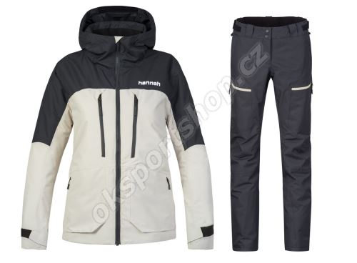 Dámský lyžařský komplet Saliva Pelicane/anthracite + Soren Anthracite