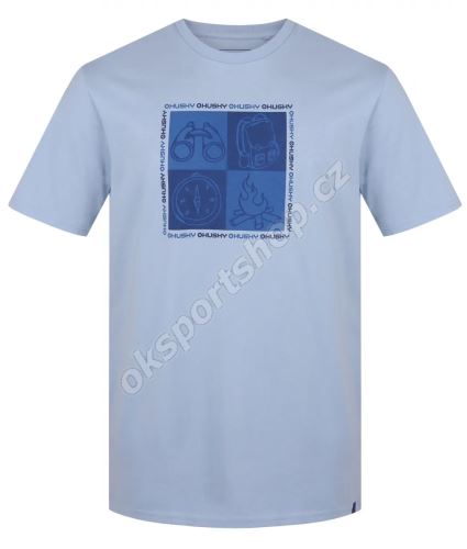 Tričko Husky Tee Square M Light blue