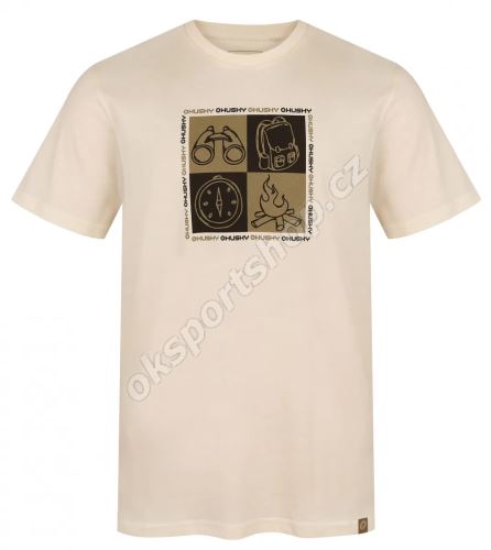 Tričko Husky Tee Square M Beige