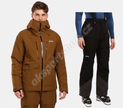 Pánský lyžařský komplet Teen BRN + Barry BLK