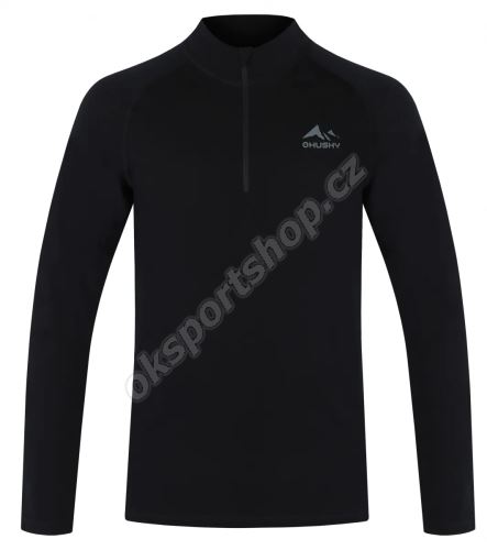 Tričko Husky Merow Zip M Black
