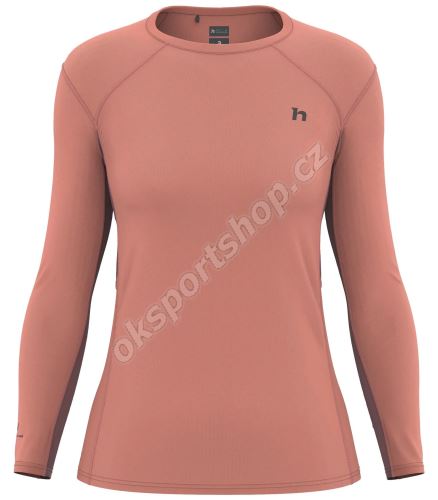 Tričko Hannah Terra L/S Terra cotta/red mahogany