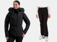Dámský lyžařský komplet Skimmia BLK + Rhea BLK