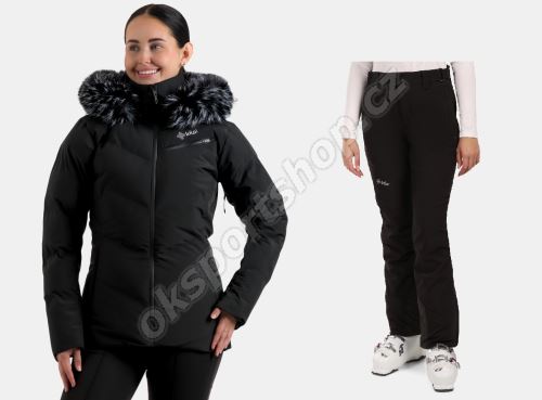 Dámský lyžařský komplet Skimmia BLK + Rhea BLK