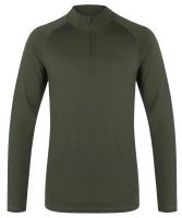 Tričko Husky Merow Zip M Green