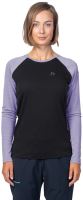 Tričko Hannah Leslie L/S Anthracite/wisteria (2)