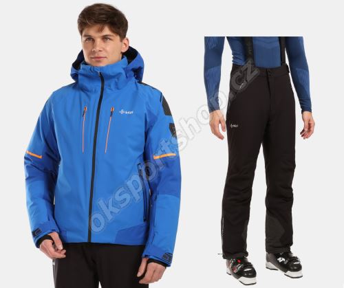 Pánský lyžařský komplet Turnau BLU + Methone BLK