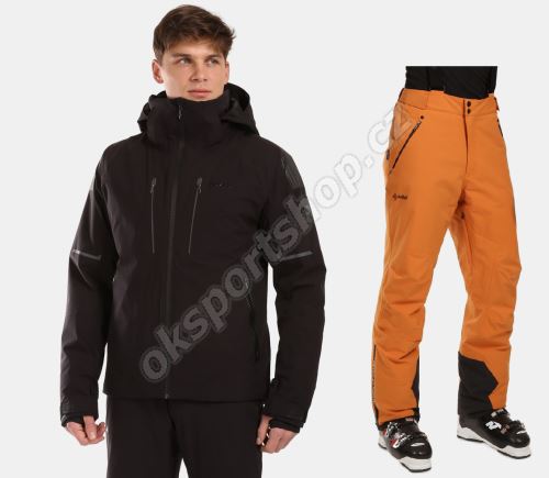 Pánský lyžařský komplet Turnau BLK + Methone BLK