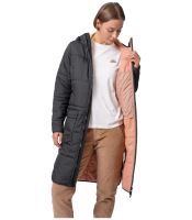 Kabát Hannah Sugar Long Anthracite (7)