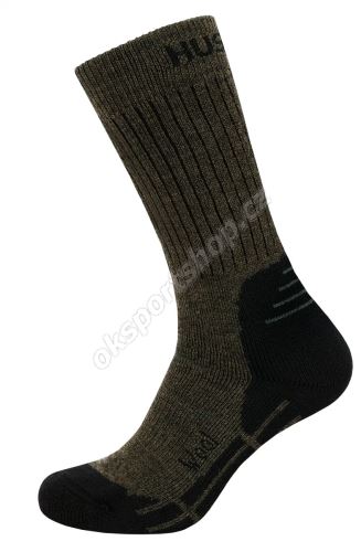 Ponožky Husky All Wool Khaki