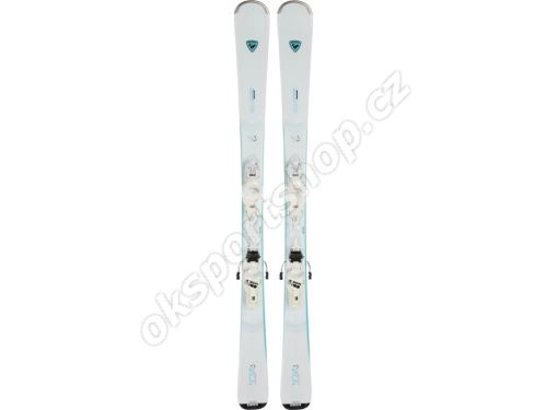 Sjezdové lyže Rossignol Nova 3 Xpress + Xpress W10 GW B83 WHT Sparkle 24/25