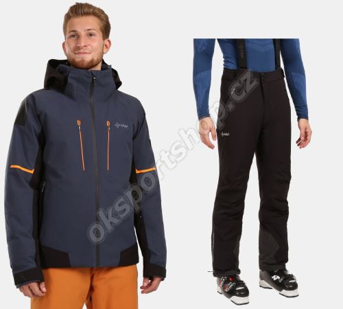 Pánský lyžařský komplet Turnau NVY + Methone BLK