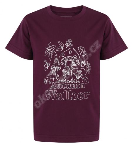 Tričko Husky Tee Mushroom K Purple