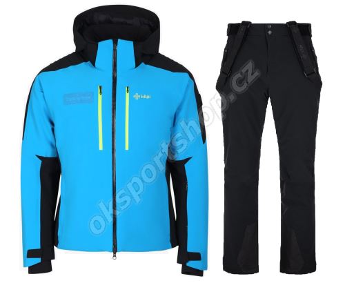 Pánský lyžařský komplet Dexen BLU + Ravel BLK