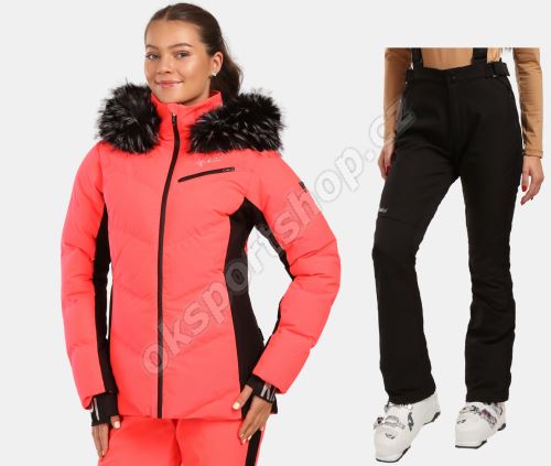 Dámský lyžařský komplet Skimmia PNK + Dione BLK