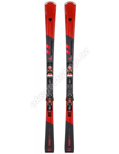 Sjezdové lyže Rossignol Forza 70 V-TI Konect+vázání SPX 14K GW B80 Blk/hot red 24/25