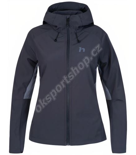 Bunda Hannah Airy Hoody Polar night/grisaille
