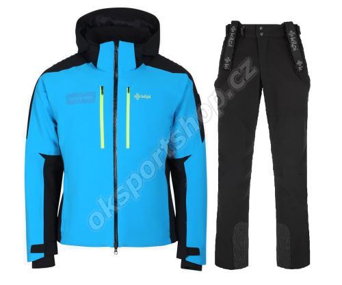 Pánský lyžařský komplet Dexen BLU + Rhea BLK