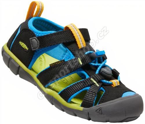Sandále Keen Seacamp II CNX Black/brilliant blue