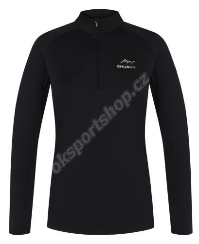 Tričko Husky Active Winter Tromi Zip L Black