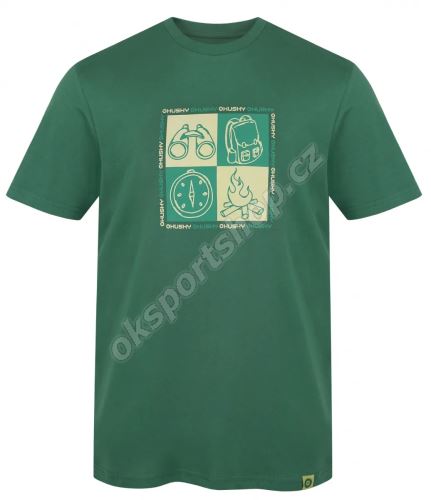 Tričko Husky Tee Square M Green