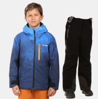 Dětský lyžařský komplet Ateni BLU + Mimas BLK