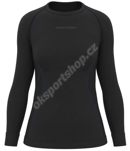 Tričko Hannah Thermo Active TS L/S W Anthracite