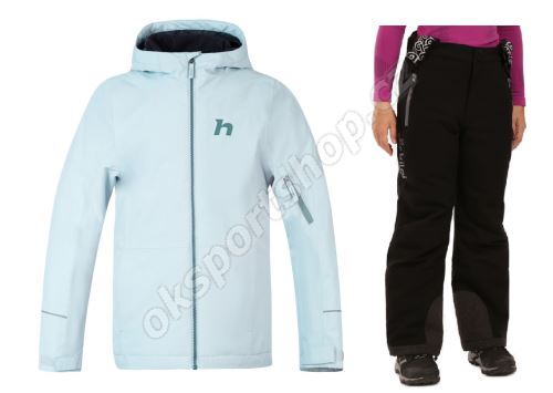 Dětský lyžařský komplet Mia Pearl blue + Mimas BLK