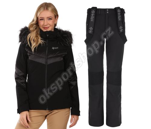 Dámský lyžařský komplet Lin BLK + Dione BLK