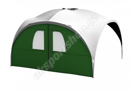 Zástěna Husky k přístřešku Broof Wall Zip XL zelená