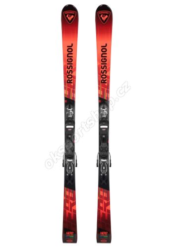 Sjezdové lyže Rossignol Hero JR Multi-Event Xpress JR + Xpress 7 GW B83 Black 24/25